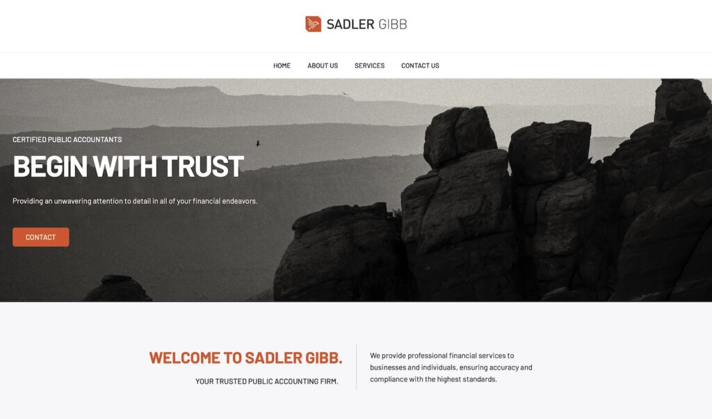 Before — original site